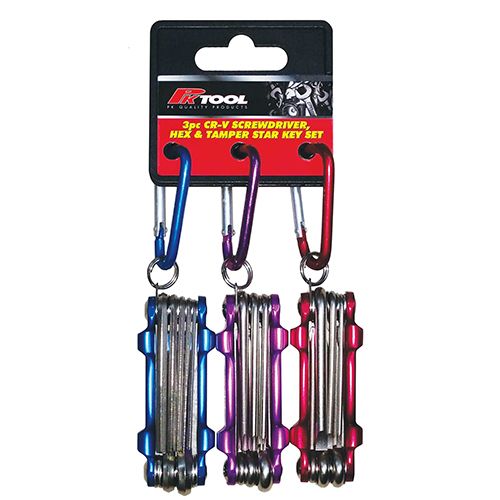 HEX STAR SCREWDRIVER SET 3PC