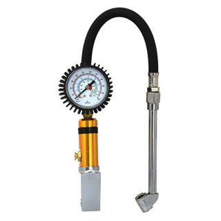 TYRE INFLATOR DUAL NOZZLE GAUGE