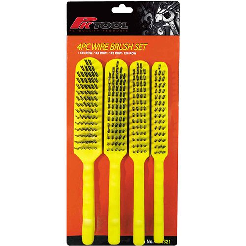 WIRE BRUSH SET 4PC