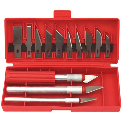 KNIFE HOBBY SET 16PC