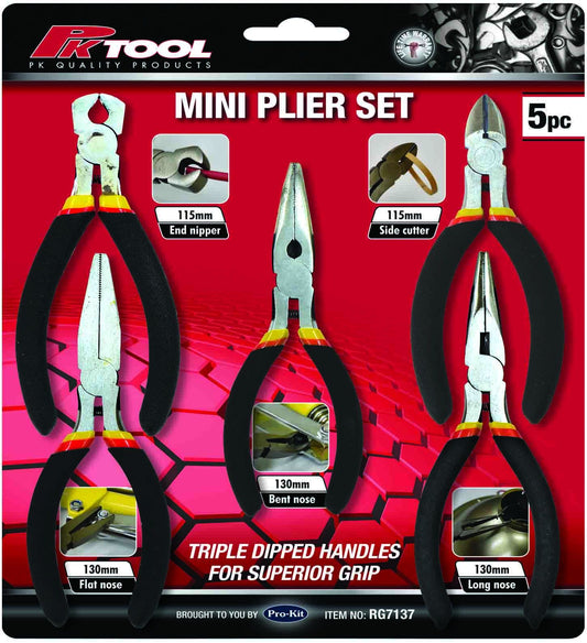 PLIER SET 5PC