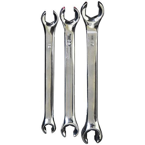 SPANNER SET FLARE NUT METRIC 3PC