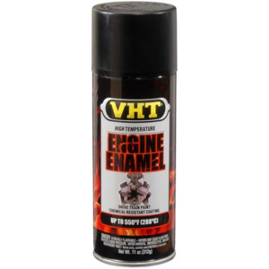 VHT ENG ENAMEL FLAT BLACK